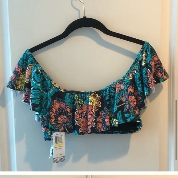 NWT Splendid Farmhouse Floral Swimwear Top - Picture 7 of 16